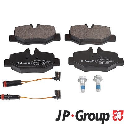 Jp Group Bremsbelagsatz, Scheibenbremse [Hersteller-Nr. 1363701910] für Mercedes-Benz