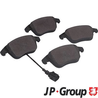 Jp Group Bremsbelagsatz, Scheibenbremse [Hersteller-Nr. 1163609610] für VW, Audi, Seat
