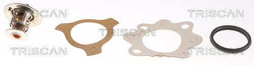 Triscan Thermostat ohne Dichtung 82 °C [Hersteller-Nr. 86206482] für Mitsubishi, Toyota, Lexus, VW, Rover, Mazda