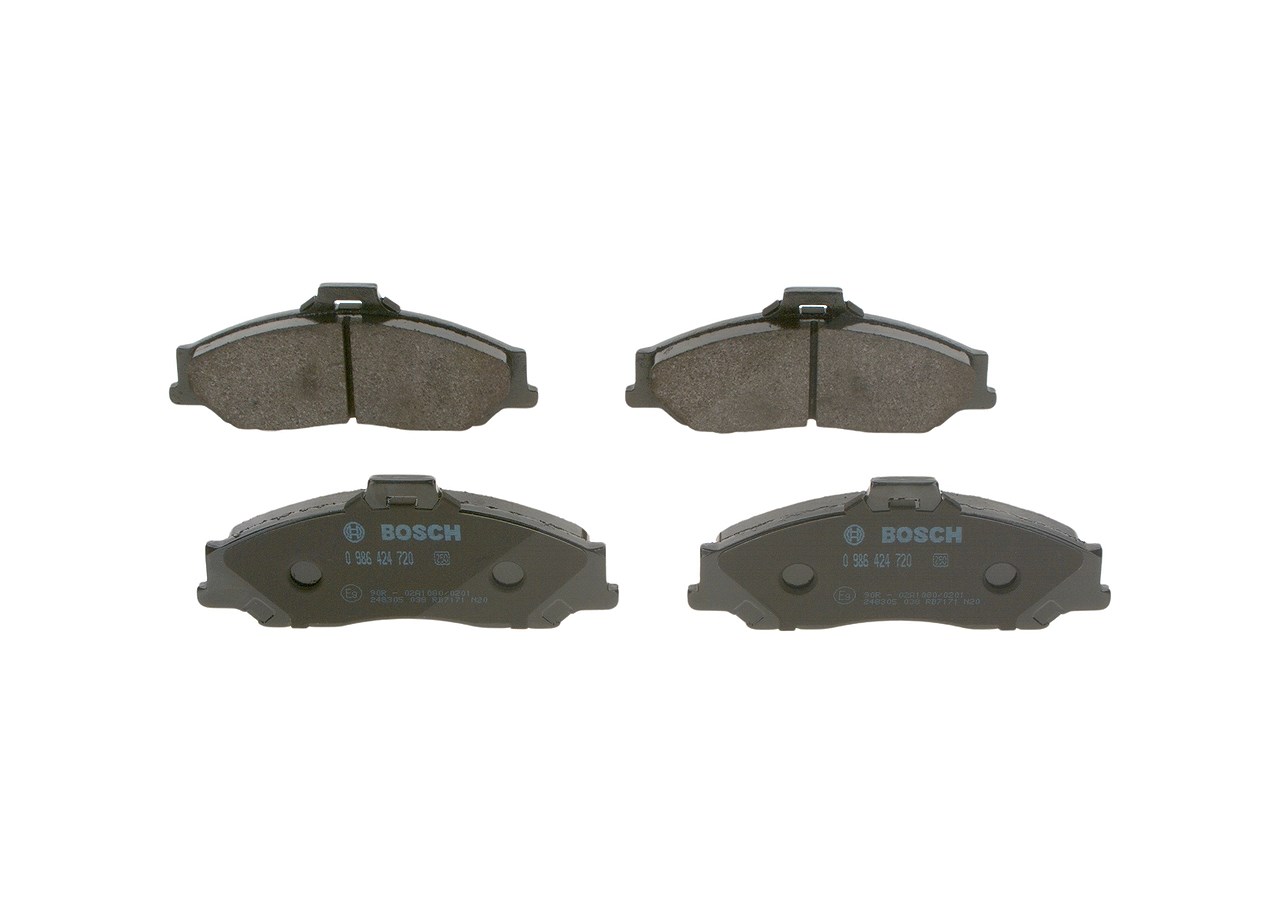 Bosch Bremsbelagsatz, Scheibenbremse [Hersteller-Nr. 0986424720] für Ford, Mazda