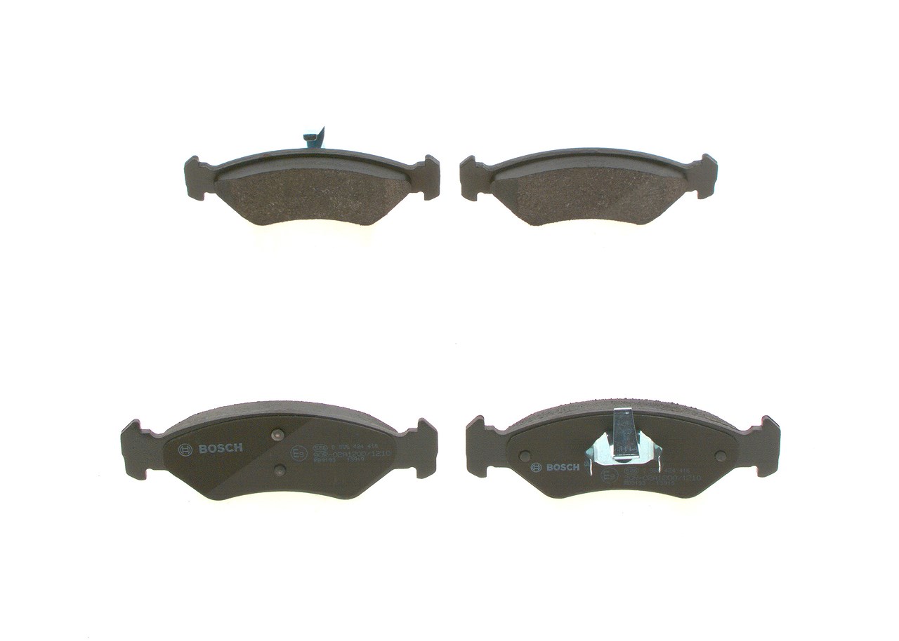 Bosch Bremsbelagsatz, Scheibenbremse [Hersteller-Nr. 0986424416] für Mazda, Ford