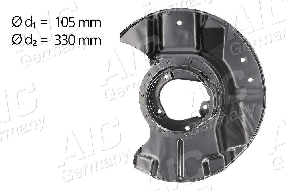 Aic Spritzblech, Bremsscheibe [Hersteller-Nr. 57126] für BMW