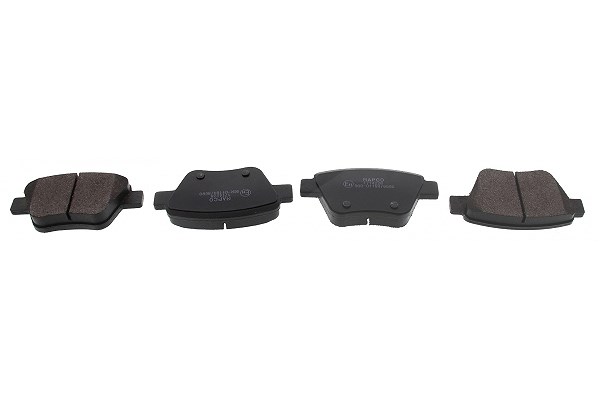 Mapco Bremsbeläge hinten (Satz) [Hersteller-Nr. 6959] für Audi, VW, Seat, Skoda