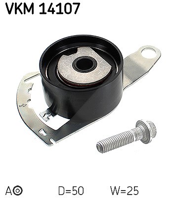 Skf Spannrolle, Zahnriemen [Hersteller-Nr. VKM14107] für Mazda, Ford, Seat