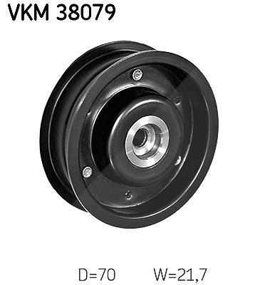 Skf Umlenk-/Führungsrolle, Keilrippenriemen [Hersteller-Nr. VKM38079] für Mercedes-Benz