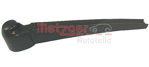 Metzger Autoteile Wischarm mit Kappe hinten [Hersteller-Nr. 2190148] für VW, Seat, Skoda