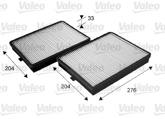 Valeo Filter, Innenraumluft [Hersteller-Nr. 715685] für BMW