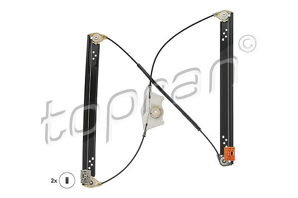 Topran Fensterheber [Hersteller-Nr. 113611] für VW, Porsche