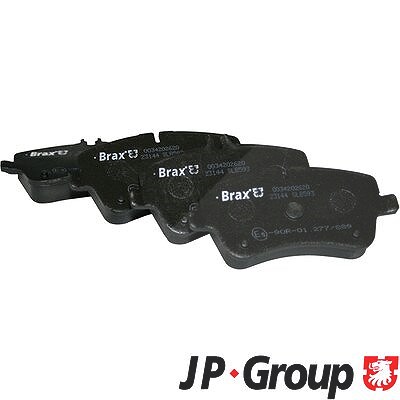 Jp Group Bremsbelagsatz Vorderachse [Hersteller-Nr. 1363600710] für Mercedes-Benz