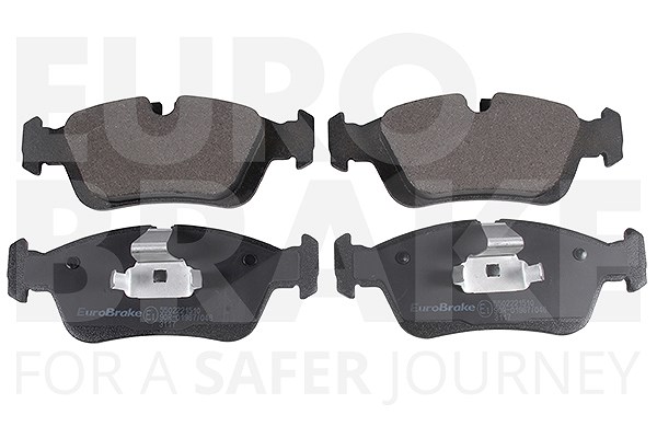 Eurobrake Bremsbeläge vorne (Satz) [Hersteller-Nr. 5502221510] für BMW