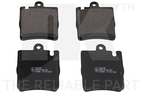Nk Bremsbeläge Hinterachse [Hersteller-Nr. 223339] für Mercedes-Benz