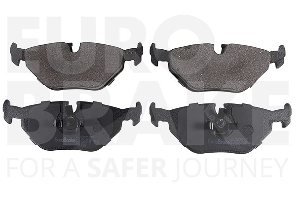 Eurobrake Bremsbeläge hinten (Satz) [Hersteller-Nr. 5502221507] für BMW