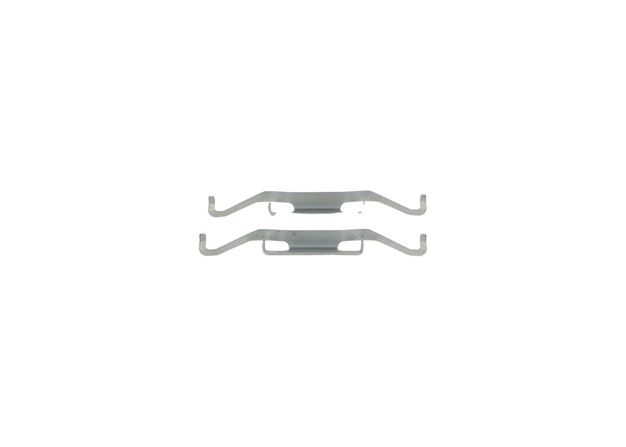 Bosch Zubehörsatz, Scheibenbremsbelag [Hersteller-Nr. 1987474433] für Peugeot, Citroën, Opel, VW, Vauxhall, Alfa Romeo, Lancia, Fiat