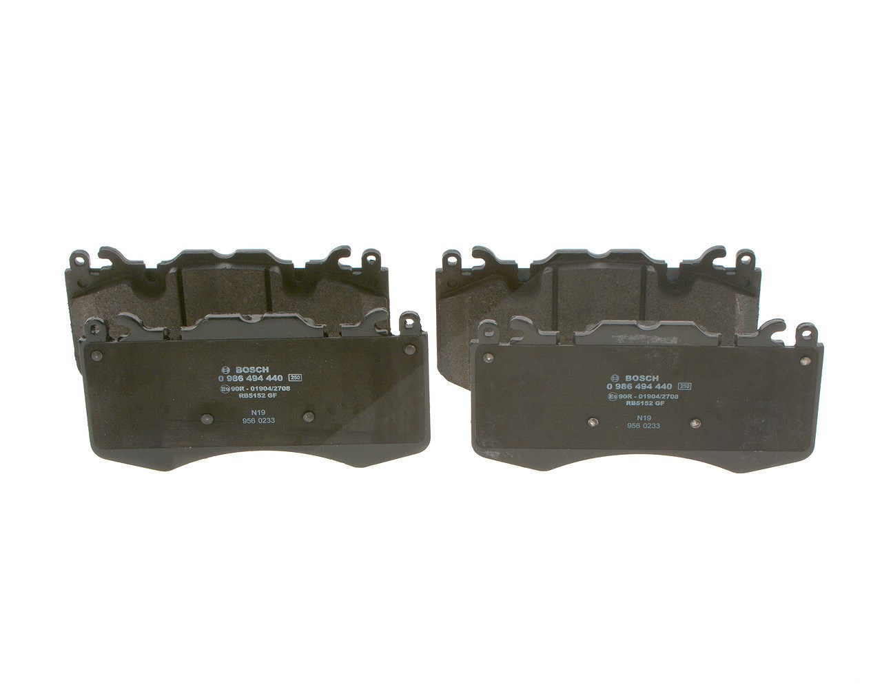Bosch Bremsbelagsatz, Scheibenbremse [Hersteller-Nr. 0986494440] für Land Rover