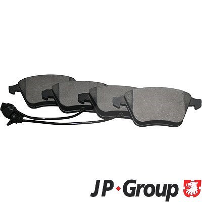 Jp Group Bremsbeläge mit VWK vorn (Satz) [Hersteller-Nr. 1163607010] für Seat, Audi
