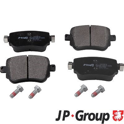 Jp Group Bremsbelagsatz, Scheibenbremse [Hersteller-Nr. 1163708710] für Audi, VW, Seat, Skoda