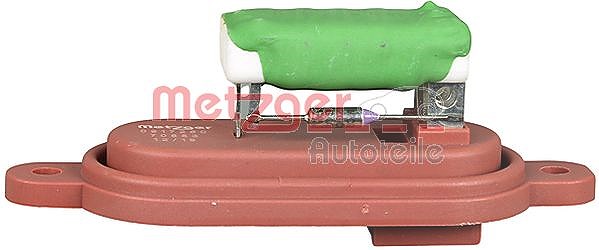Metzger Autoteile Widerstand, Innenraumgebläse [Hersteller-Nr. 0917260] für Citroën, Fiat, Peugeot
