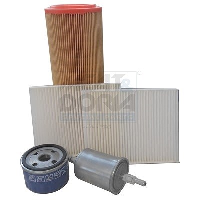 Meat & Doria Filter-Satz [Hersteller-Nr. FKFIA096] für Alfa Romeo, Chevrolet, Citroën, Jaguar, Mercedes-Benz, Renault, Nissan, Audi, Mitsubishi, Opel,