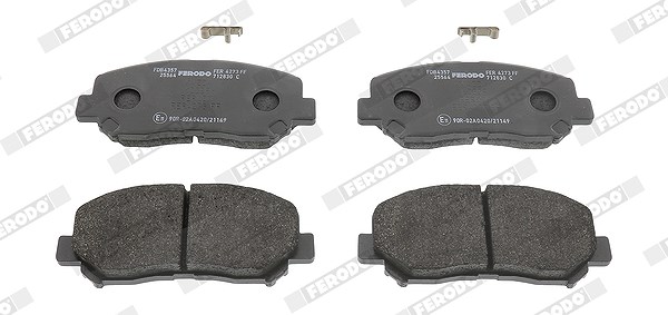 Ferodo Bremsbelagsatz, Scheibenbremse [Hersteller-Nr. FDB4357] für Mazda