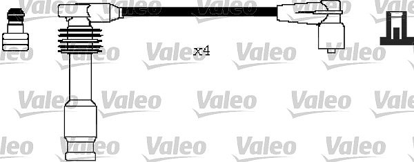 Valeo Zündleitungssatz [Hersteller-Nr. 346292] für Opel, Vauxhall