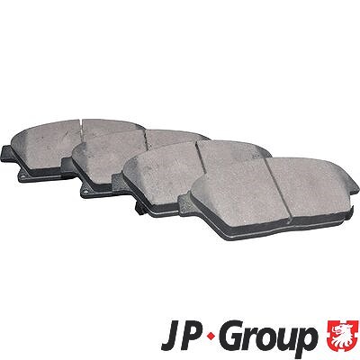 Jp Group Bremsbelagsatz, Scheibenbremse [Hersteller-Nr. 1263602610] für Opel, Cadillac, Chevrolet, Vauxhall, Buick