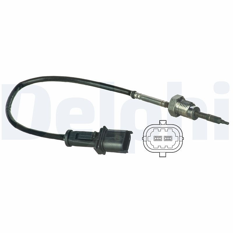 Delphi Sensor, Abgastemperatur [Hersteller-Nr. TS30022] für Saab, Vauxhall, Opel