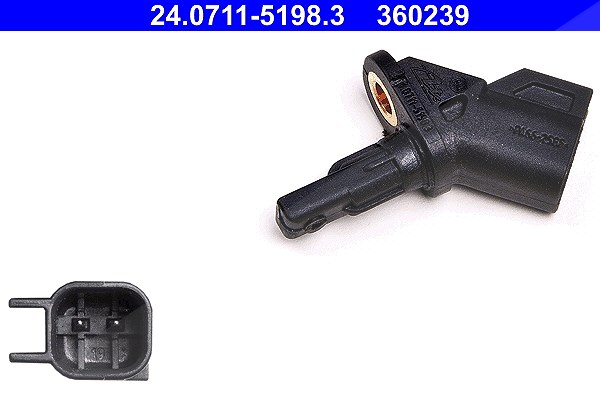 Ate Sensor, Raddrehzahl [Hersteller-Nr. 24.0711-5198.3] für Volvo, Ford, Mazda
