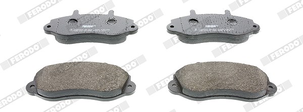 Ferodo Bremsbelagsatz, Scheibenbremse [Hersteller-Nr. FVR1292] für Opel, Vauxhall, Renault