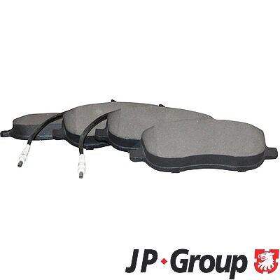 Jp Group Bremsbelagsatz, Scheibenbremse [Hersteller-Nr. 4163601110] für Citroën, Fiat, Lancia, Peugeot