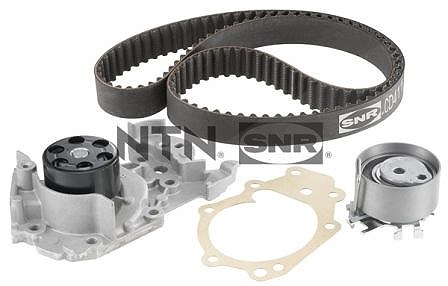 Snr Wasserpumpe + Zahnriemensatz [Hersteller-Nr. KDP455.460] für Nissan, Proton, Renault, Dacia