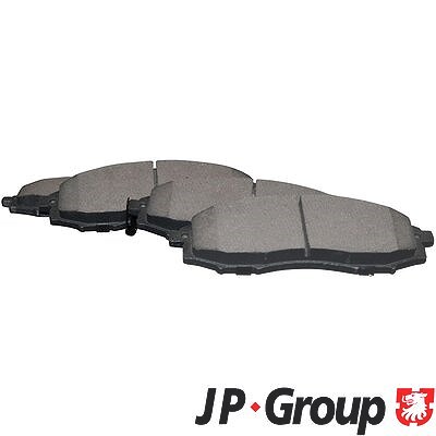 Jp Group Bremsbelagsatz, Scheibenbremse [Hersteller-Nr. 4063600510] für Nissan
