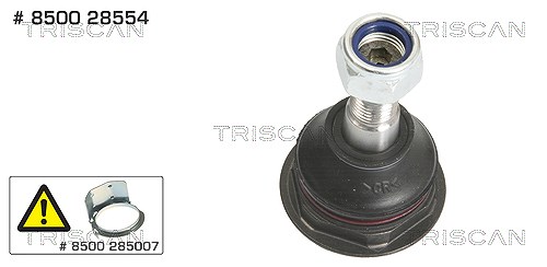 Triscan Trag-/Führungsgelenk [Hersteller-Nr. 850028554] für Citroën, Peugeot, Ds