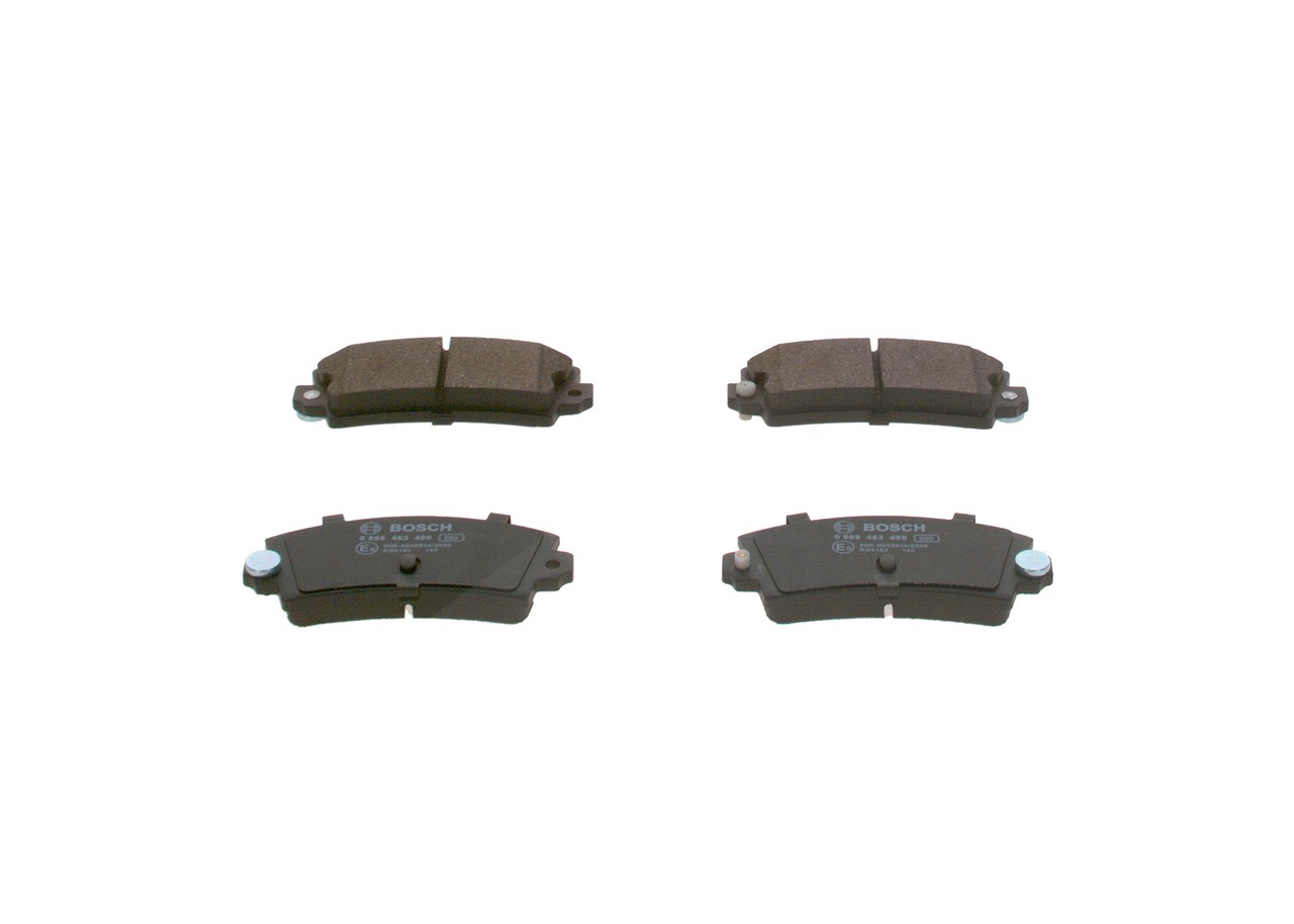 Bosch Bremsbelagsatz, Scheibenbremse [Hersteller-Nr. 0986463490] für Renault
