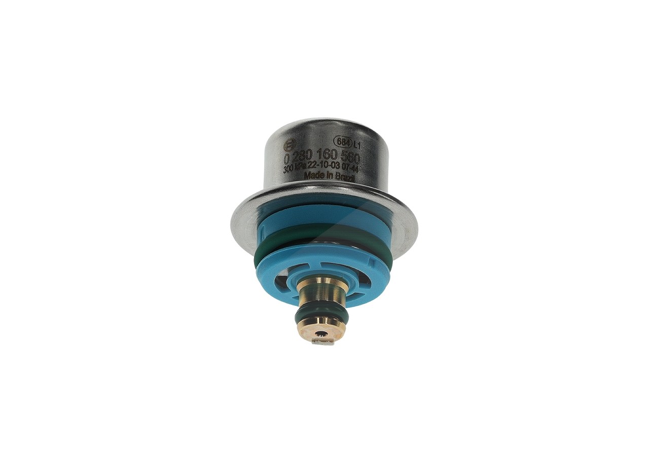 Bosch Kraftstoffdruckregler [Hersteller-Nr. 0280160560] für Lancia, Saab, Alfa Romeo, Renault, Vauxhall, Holden, VW, Fiat, Peugeot, Audi, Opel, Citroë