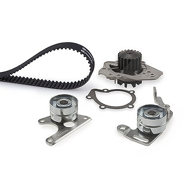 Gates Wasserpumpe + Zahnriemensatz [Hersteller-Nr. KP15049XS] für Citroën, Peugeot, Talbot, Rover