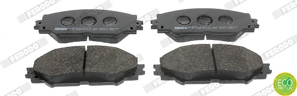 Ferodo Bremsbelagsatz, Scheibenbremse [Hersteller-Nr. FDB1891] für Subaru, Lexus, Toyota