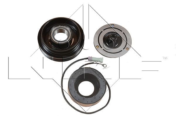 Nrf Spule, Magnetkupplung-Kompressor [Hersteller-Nr. 380008] für Skoda, Audi, VW