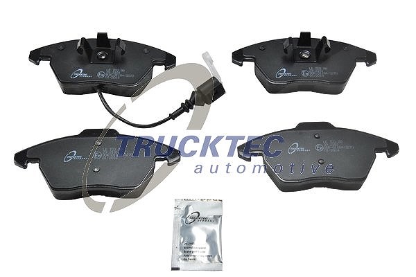 Trucktec Automotive Bremsbelagsatz, Scheibenbremse [Hersteller-Nr. 07.35.137] für Seat, Audi, Skoda, VW