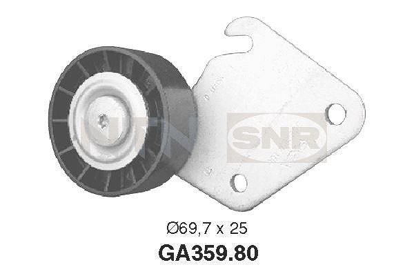 Snr Umlenk-/Führungsrolle, Keilrippenriemen [Hersteller-Nr. GA359.80] für Citroën, Peugeot, Fiat, Lancia