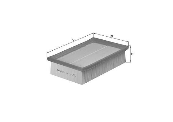 Mahle Luftfilter [Hersteller-Nr. LX618] für Alfa Romeo, Fiat