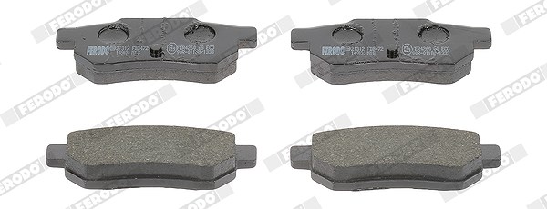 Ferodo Bremsbelagsatz, Scheibenbremse [Hersteller-Nr. FDB472] für Acura, Honda