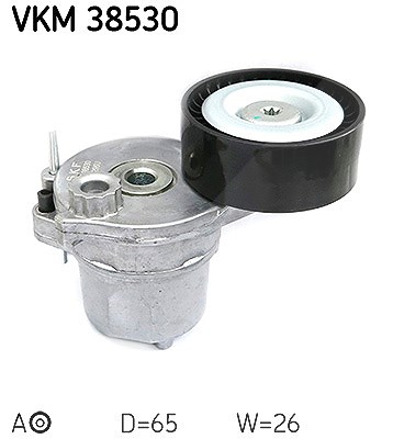 Skf Spannrolle, Keilrippenriemen [Hersteller-Nr. VKM38530] für Mercedes-Benz