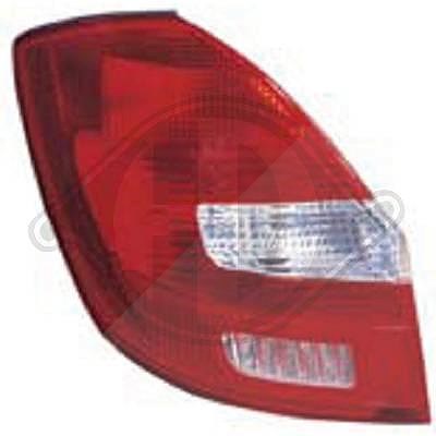 Diederichs Heckleuchte [Hersteller-Nr. 7806091] für Skoda