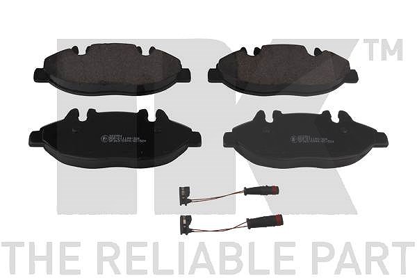 Nk Bremsbeläge Vorderachse SYSTEM-BOSCH [Hersteller-Nr. 223351] für Mercedes-Benz