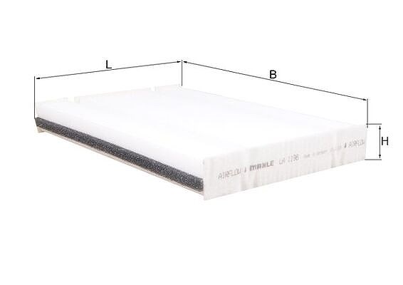 Mahle Filter, Innenraumluft [Hersteller-Nr. LA1198] für Mercedes-Benz