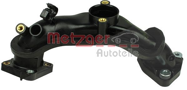 Metzger Autoteile Saugrohr, Luftversorgung [Hersteller-Nr. 2400413] für Fiat, Volvo, Peugeot, Ds, Ford, Citroën