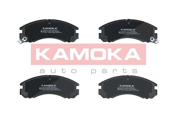 Kamoka Bremsbelagsatz, Scheibenbremse [Hersteller-Nr. JQ1011530] für Peugeot, Mitsubishi, Dodge, Citroën