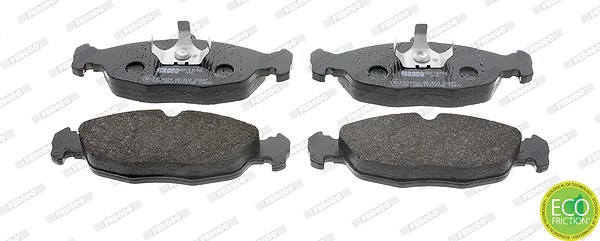 Ferodo Bremsbelagsatz, Scheibenbremse [Hersteller-Nr. FDB732] für Zaz, Chevrolet, Vauxhall, Daimler, Daewoo, Jaguar, Opel