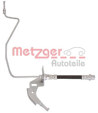 Metzger Autoteile Bremsschlauch [Hersteller-Nr. 4119360] für Vauxhall, Opel