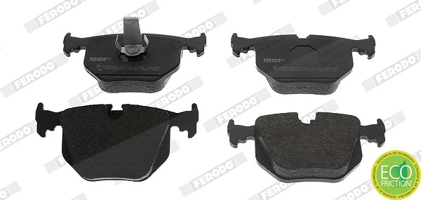 Ferodo Bremsbelagsatz, Scheibenbremse [Hersteller-Nr. FDB1483] für VW, Alpina, BMW, Audi, Land Rover, Skoda, Seat, Renault